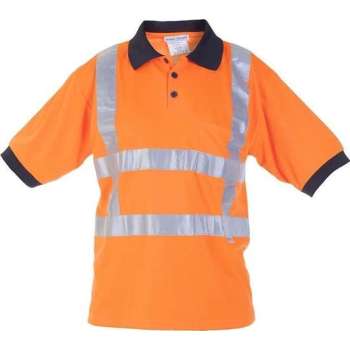 Hydrowear Tilburg Polo Shirt Oranje maat M