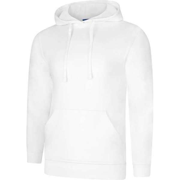 Uneek UC509 Deluxe Hooded Sweatshirt-Zwart-XXXL