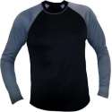 Thermoshirt Assent Don zwart/grijs maatt M