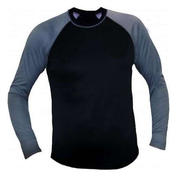 Thermoshirt Assent Don zwart/grijs maatt M