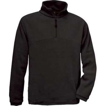 B&C HIGHLANDER Zip Sweater Fleece ZwartM