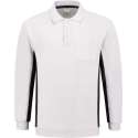 Tricorp 302001 Polosweater Wit Donkergrijs maat XS