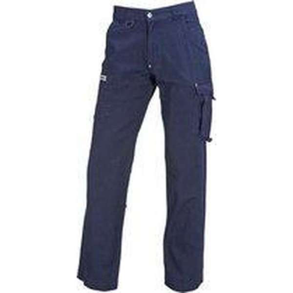 T'RIFFIC® STORM Worker Lang Canvas washed 100% katoen Marine size 45