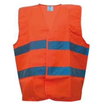 Verkeersvest Economy 0117 fluo oranje