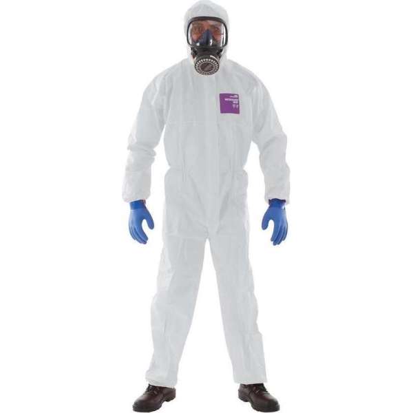 Microgard overall 1500 model 138 wit maat XXXL