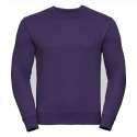 Russell Heren Sweatshirt Paars Ronde Hals Regular Fit