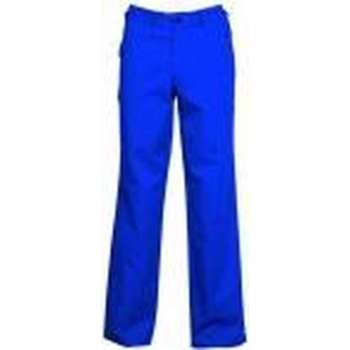 Yoworkwear Werkbroek polyester/katoen korenblauw maat 64