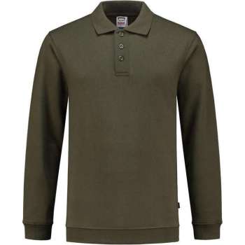 Tricorp 301005 Polosweater Boord Groen maat S