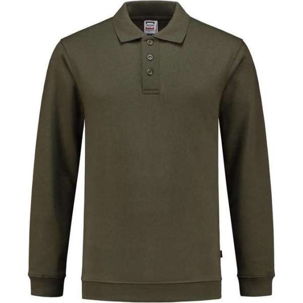 Tricorp 301005 Polosweater Boord Groen maat S