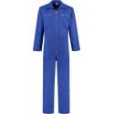 EM Workwear kinderoverall 100% katoen Korenblauw met rits maat 128