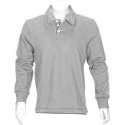 T'RIFFIC® SOLID Polosweater Brushed inside 80/20% katoen/polyester Grijs melee size 4XL