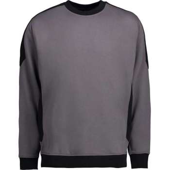 ID-Line 0362 Sweatshirt Grijs/ZwartS