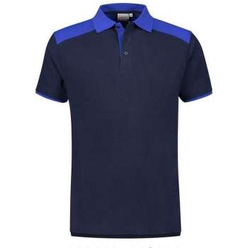 Santino Tivoli 2color Polo-shirt (210g/m2) - Marine | Blauw - XXXL