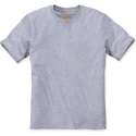 Carhartt 104264 Workwear Solid T-Shirt - Relaxed Fit - Heather Grey - XL