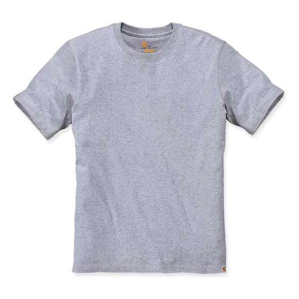 Carhartt 104264 Workwear Solid T-Shirt - Relaxed Fit - Heather Grey - XL