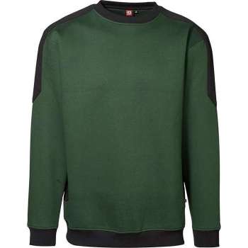 ID-Line 0362 Sweatshirt Flessengroen/ZwartM