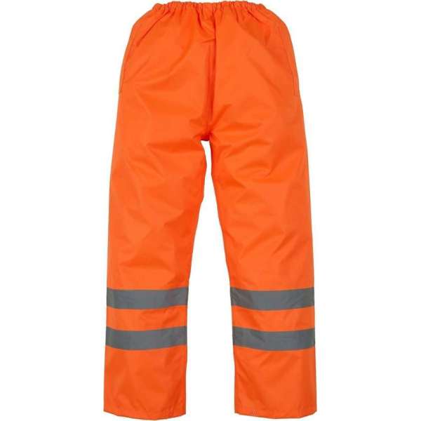 Reflecterende broek, waterdicht, S t/m 3XL XL Oranje