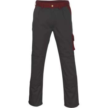 Mascot broek Torino antraciet/rood