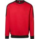 ID-Line 0362 Sweatshirt Rood/ZwartS