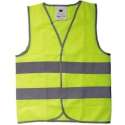 Kinderverkeersvest 0105 fluo geel maat 11