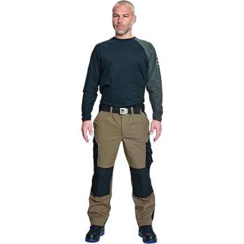 Werkbroek  / worker Assent Erding 3112 khaki/marine maat 60