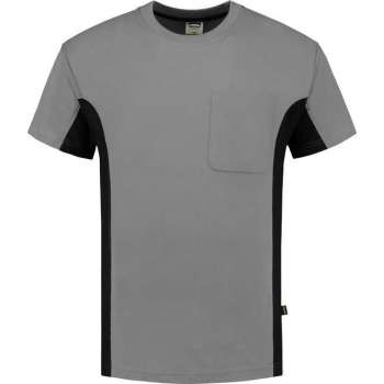 Tricorp 102002 T-Shirt Grijs-Zwart maat S