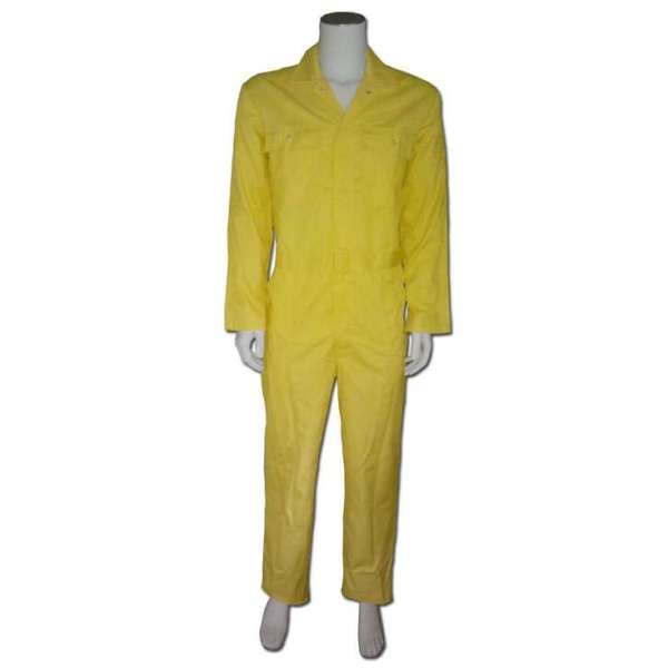 Yoworkwear Overall polyester/katoen geel maat 53