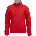 Clique Basic Softshell Jas Dames Red maat L