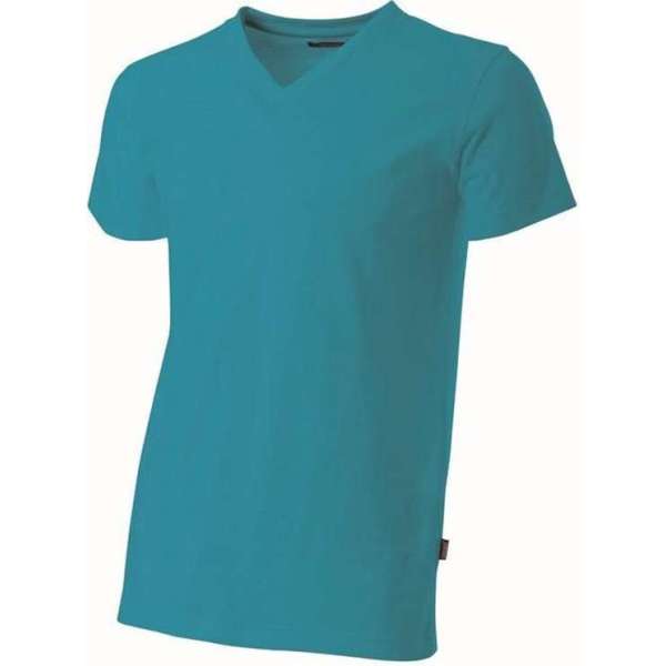 Tricorp 101005 T-Shirt V Hals Slim Fit Turquoise maat 5XL