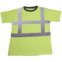 T-shirt RWS fluor geel korte mouw maat S