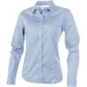 Overhemd dames licht blauw lange mouw maat XS (werkoverhemd o.a. horeca)