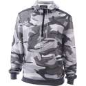 Camouflage hoodie/sweater wit maat L