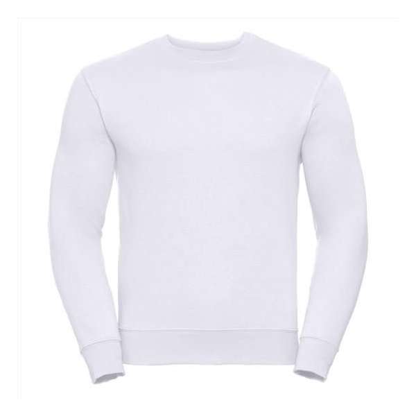 Russell Heren Sweatshirt Wit Ronde Hals Regular Fit