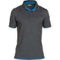 Dassy Profesional Workwear Polo - Orbital Antracietgrijs/azuurblauw - Mt L