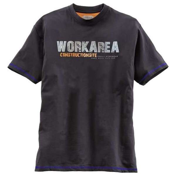 Terrax T-Shirt Zwart&Blauw - Werkkleding - Xl