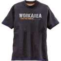 TERRAX WORKWEAR Heren T-shirt met opdruk zwart maat XXXL