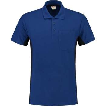 Tricorp 202002 Poloshirt Royalblue-Marineblauw maat 7XL