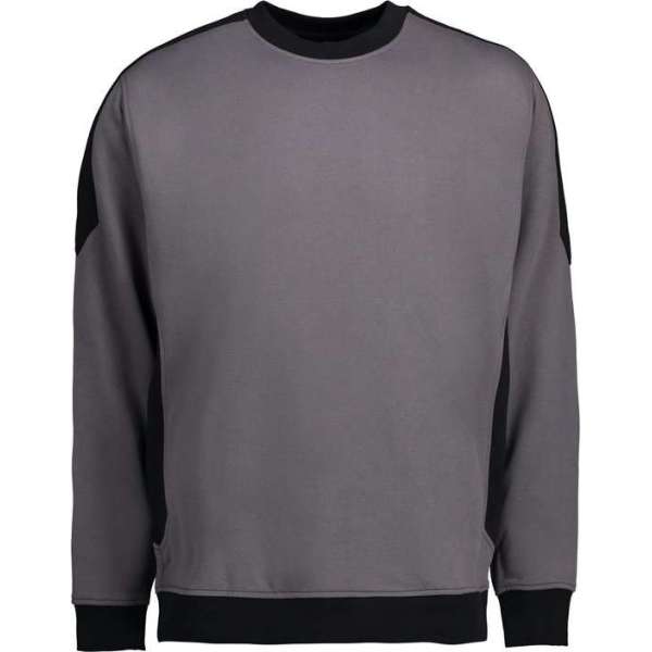 ID-Line 0362 Sweatshirt Grijs/ZwartL