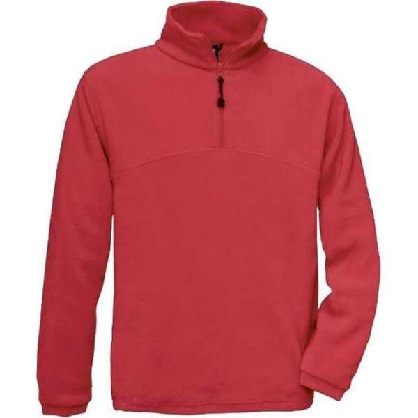 B&C HIGHLANDER Zip Sweater Fleece RoodS