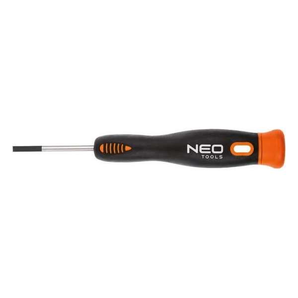 Neo Tools Schroevendraaier 2,0x40mm Magnetisch CRMO Staal Pro Grip TUV M+T