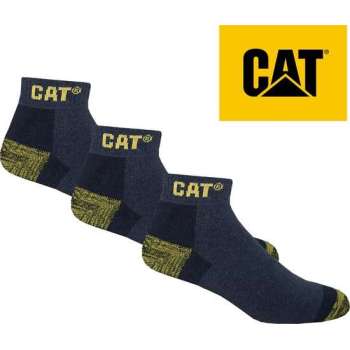 CATERPILLAR SOKKEN - CAT Premium werksokken "short" - 39/42 - donkergrijs - 3 paar