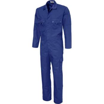 Ultimate Workwear - Standaard Overall OSCAR - katoen/polyester - 300gr/m2 - Blauw (Kobalt/Royal Blue)