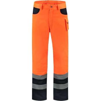 Tricorp  Werkbroek ISO20471 Bicolor 503002 Fluor Oranje /Navy  - Maat 52