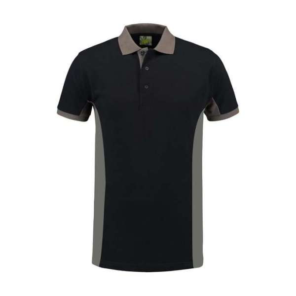 Lemon & Soda 4600 Unisex Regular Fit Polo-Black/PG-L