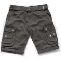 Scruffs Cargo Shorts Charcoal-32