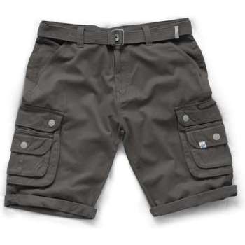 Scruffs Cargo Shorts Charcoal-32