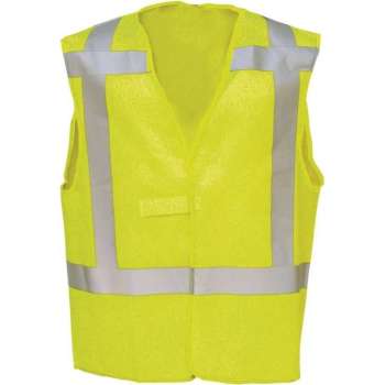 Sioen Carpi Signalisatie gilet Fluo Geel maat XL