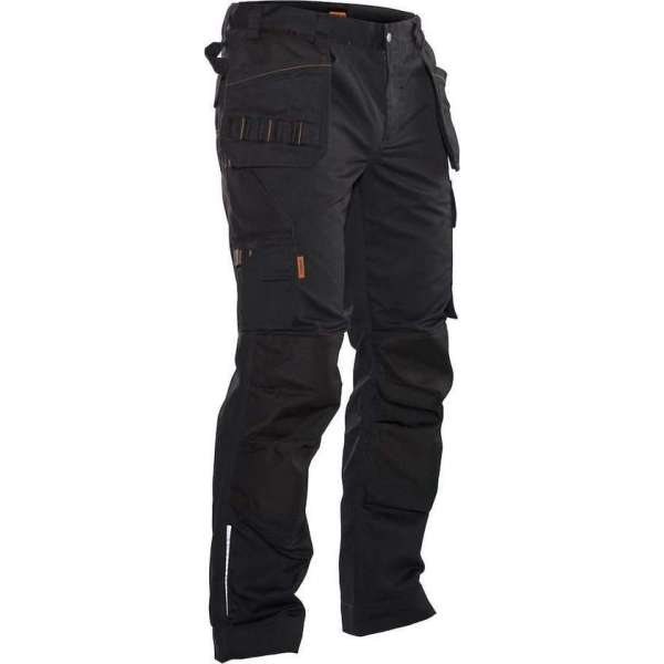 Jobman Practical 2322 Werkbroek Holsterpockets - Mannen - Zwart - 50