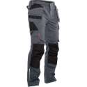 Jobman Practical 2322 Werkbroek Holsterpockets - Mannen - Donkergrijs/Zwart - 42