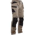 Jobman Practical 2322 Werkbroek Holsterpockets - Mannen - Khaki/Zwart - 54